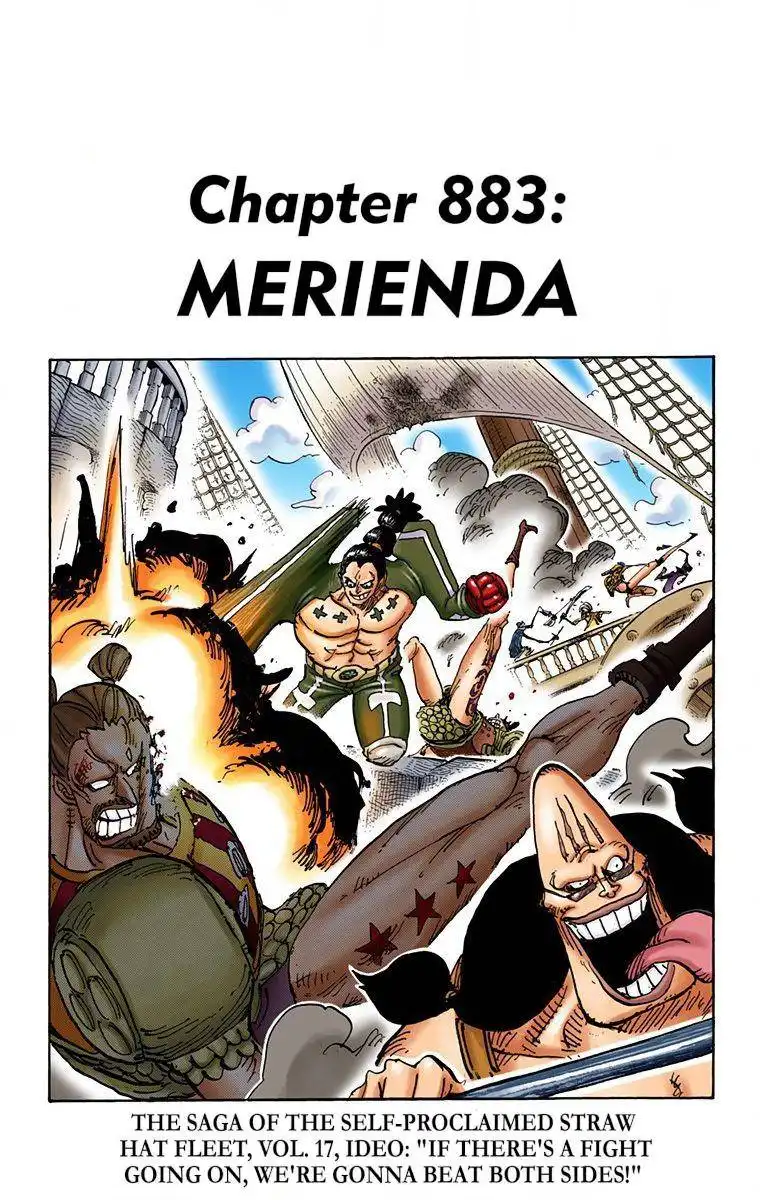 One Piece - Digital Colored Comics Chapter 883 1